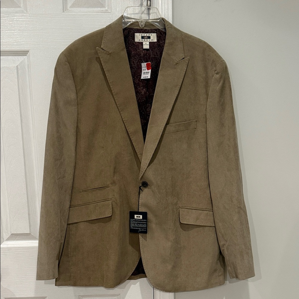 Joseph Abboud Men's Tan Blazer